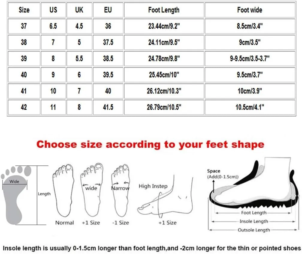 Cathalem Cowboy Boots for Women Wide Calf Knee High Western Cowgirl Boots Pointed Toe Chunky Heel Retro Boots