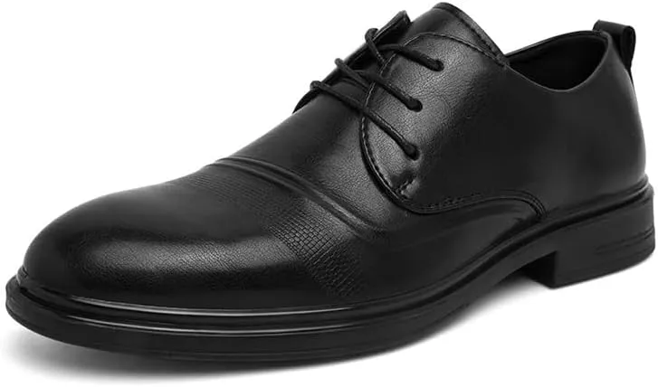 Classic Men's Patent Leather Dress Shoes Casual Pointed Toe Oxford Shoes Fashion Formal Walking Tuxedo Shoes