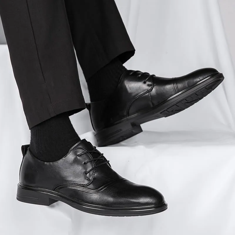 Classic Men's Patent Leather Dress Shoes Casual Pointed Toe Oxford Shoes Fashion Formal Walking Tuxedo Shoes