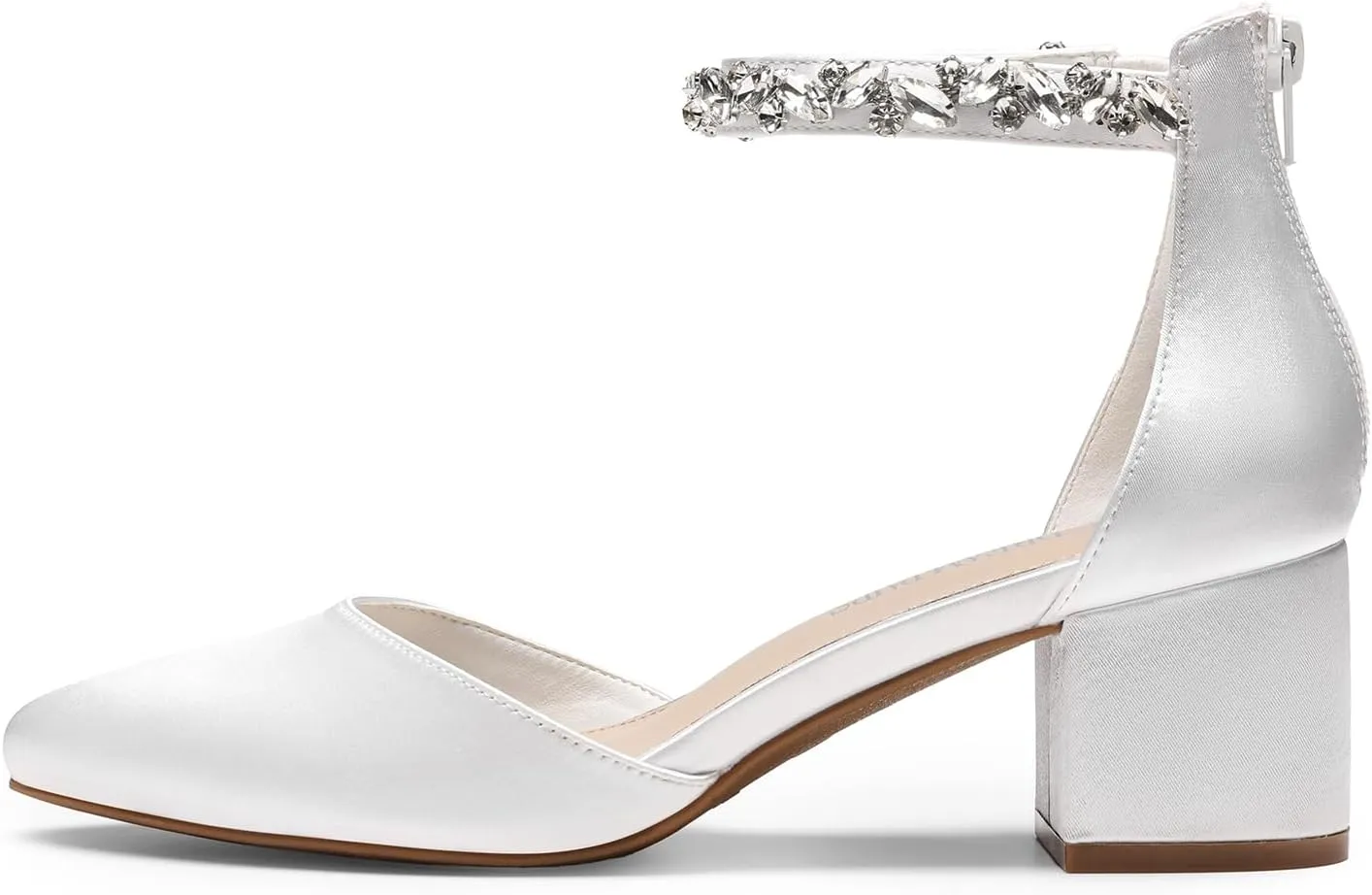 DREAM PAIRS Women's Low Heel Pump Shoes
