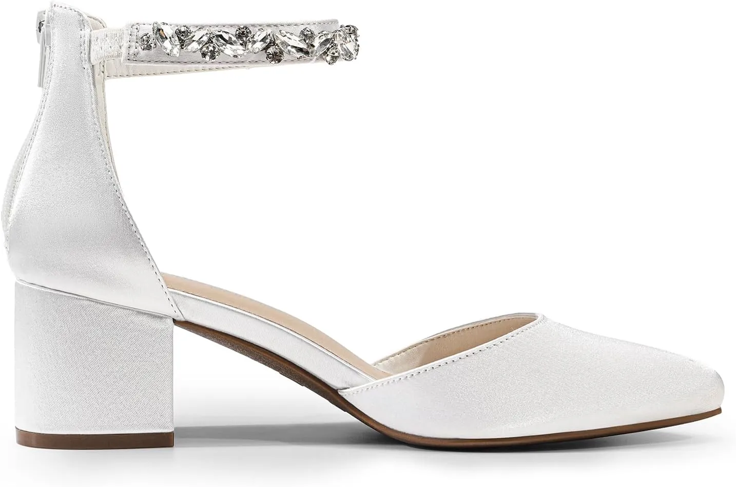DREAM PAIRS Women's Low Heel Pump Shoes