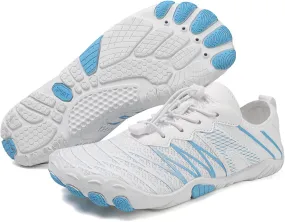 Hike Barefoot Shoes for Women Men Wide Toe Water Non Slip Shoes Breathable Lightweight Athletic Footwear Swimming Beach Sports Shoe Grounded Comfort wear