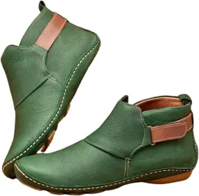 Ladmiple Boots For Women Ankle Booties Comfortable Fashion Causal Combat Boots Cowboy Cowgirl Western Short Booties 2024