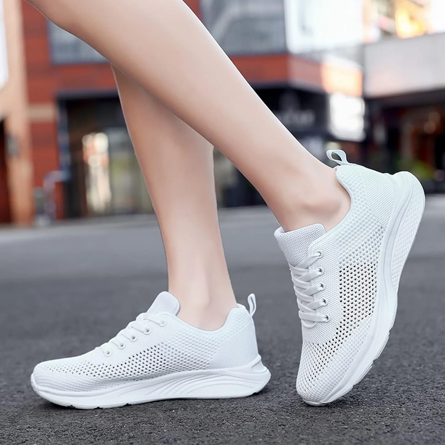 Men Mesh Sneaker Orthopedic Casual Sneaker with Arch Support Breathable Lightweight Walking Shoes Comfortable Wide Width Running Shoes