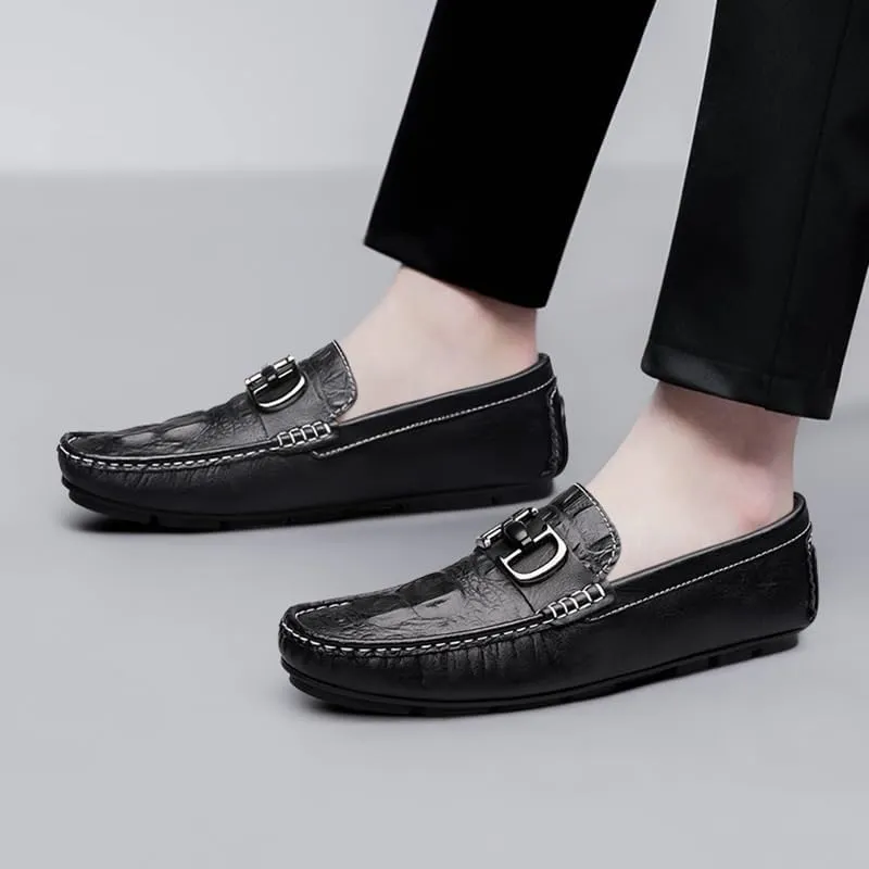 Men's Casual Business Oxford Derby Leather Shoes Walking Office Loafers Work Flats Shoes for Men
