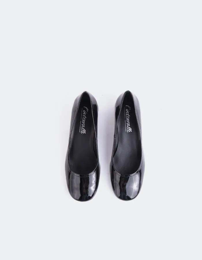 Paisley Black Patent