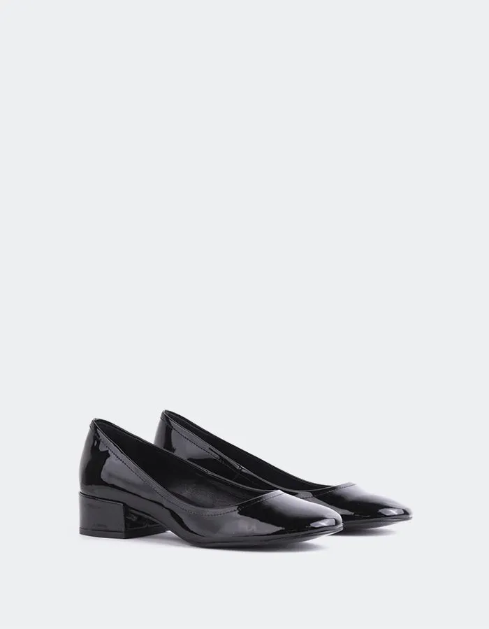 Paisley Black Patent
