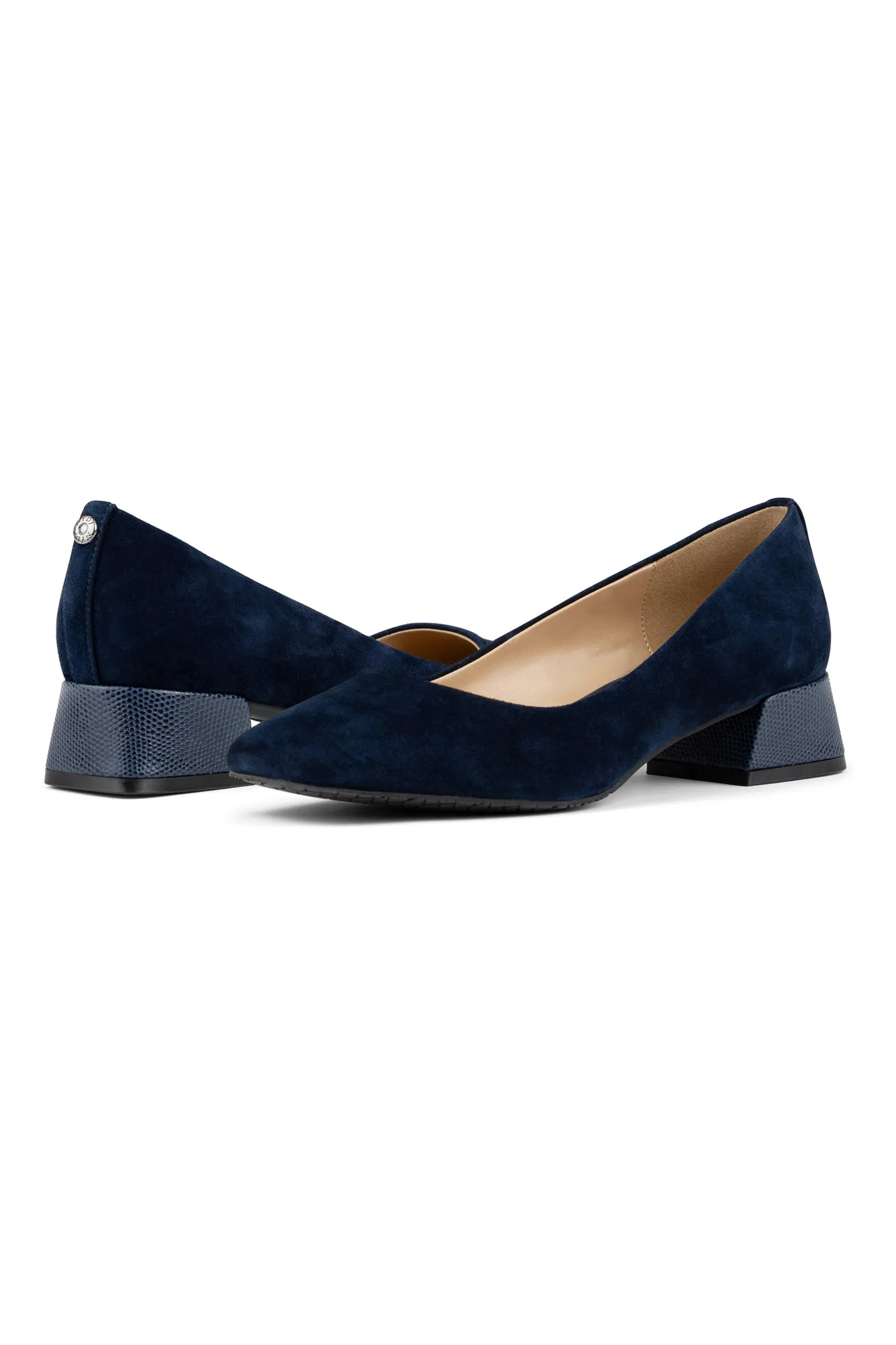 Teddie Pumps - Navy