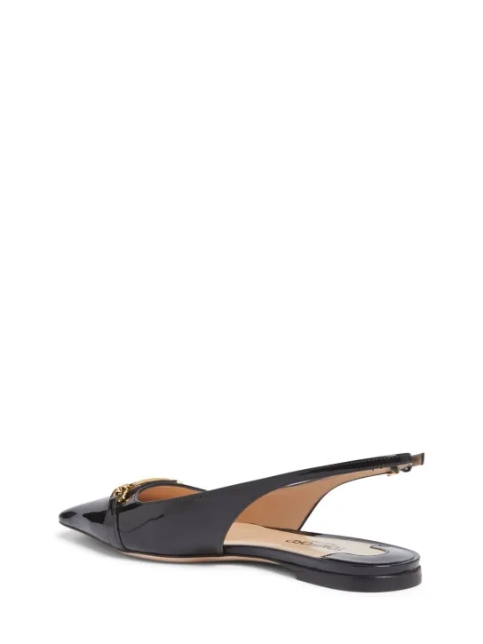 Tom Ford   5mm Whitney patent leather slingbacks 