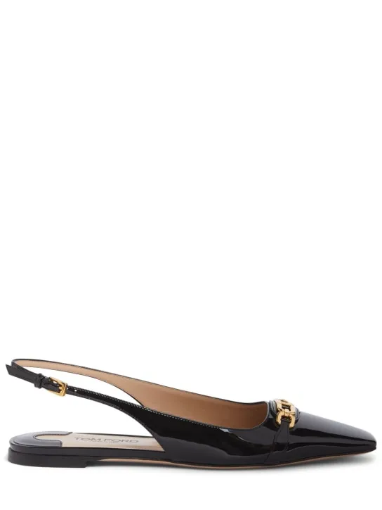 Tom Ford   5mm Whitney patent leather slingbacks 