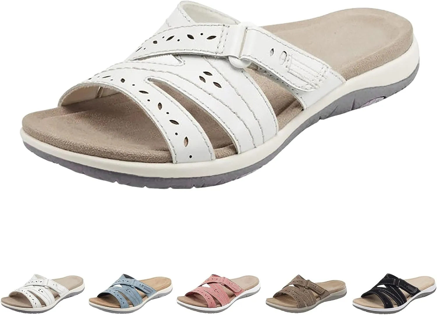 Women Shoes Comfortable Soft Sole Sandals Fashionable Arch Corrective Sandals Designer Womens Sandals Size 8 1/2 Narrow