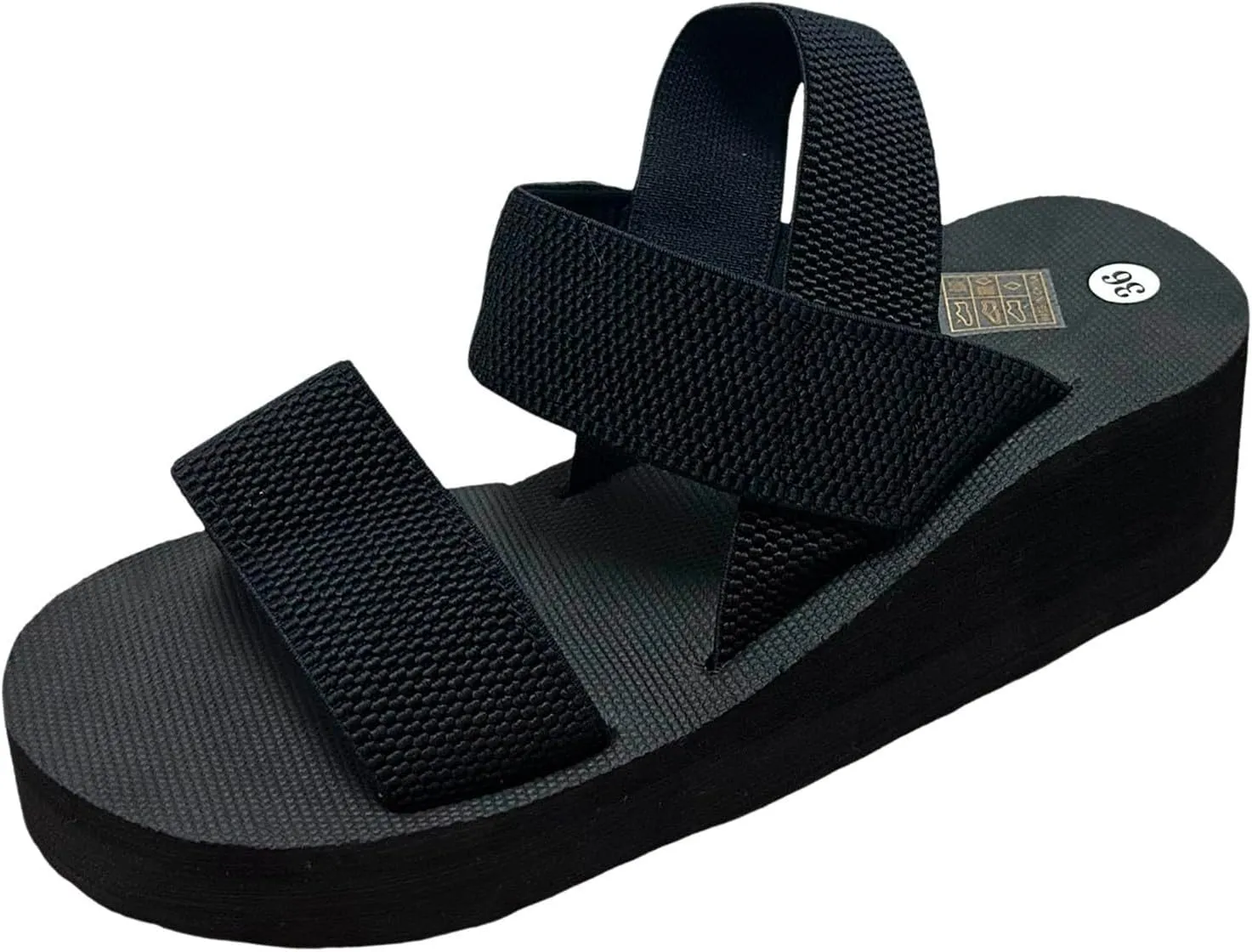 Women's Espadrilles Sandals Women's Casual Platform Open Toe Wedge Sandal Orthopedic Sandals with Arch Support
